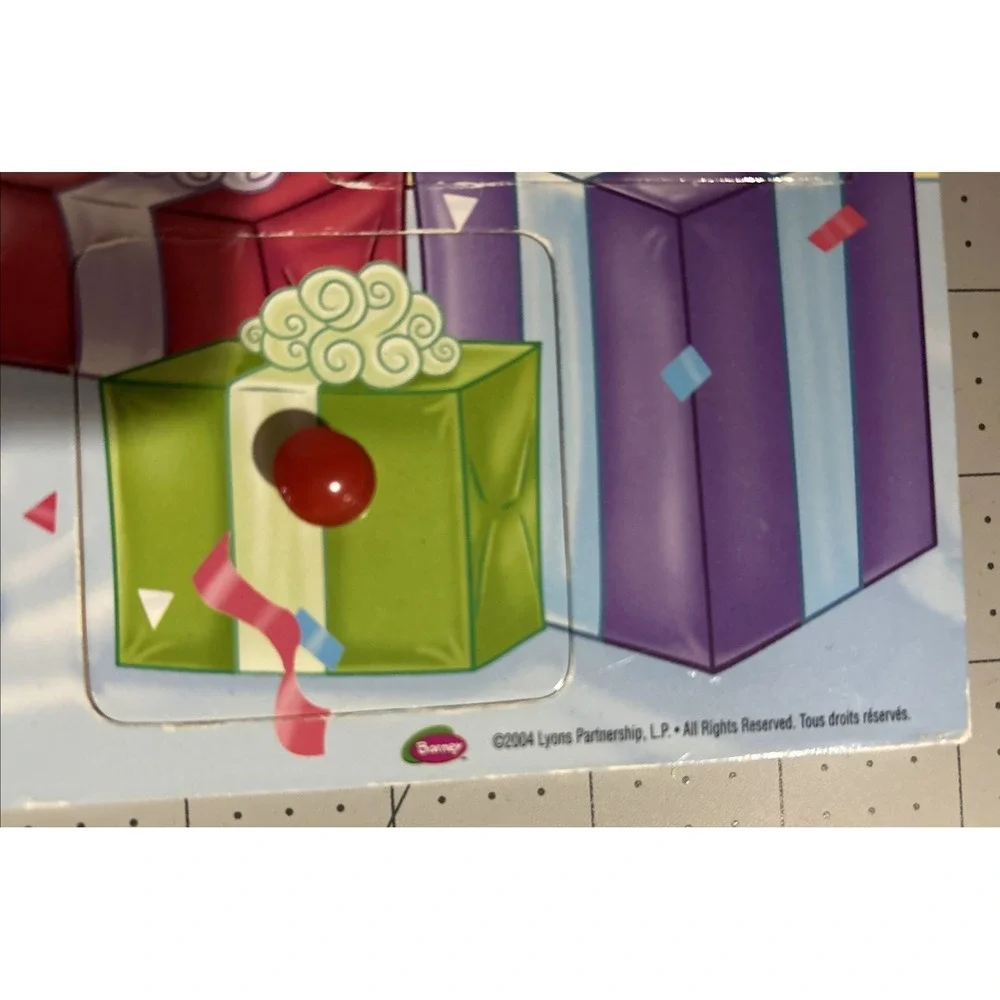 Barney‎ Peg Puzzle Baby Bop BJ SHAPES COLORS  2004 Lyons Birthday Party Mattel